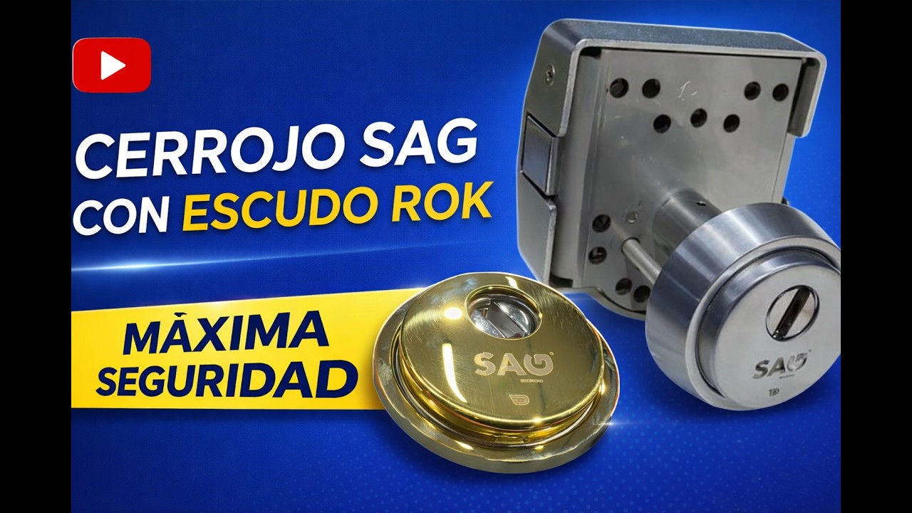 ESCUDO ROK PARA CERROJOS SAG