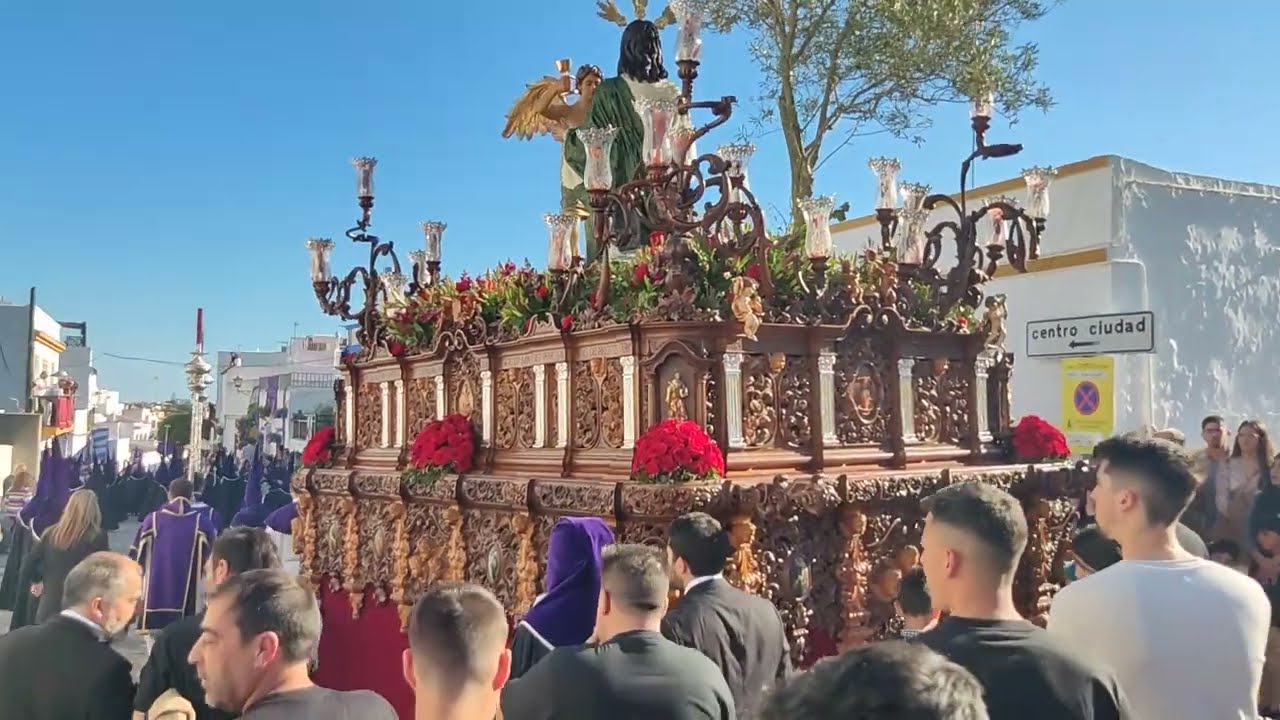 Oración en el Huerto por la calle Beas Moreno Semana Santa Ayamonte 2022