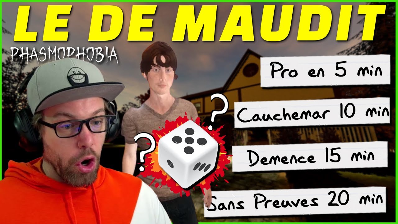 Notre Revanche sur le Dé Maudit Ft. Mamanovitch || Phasmophobia FR