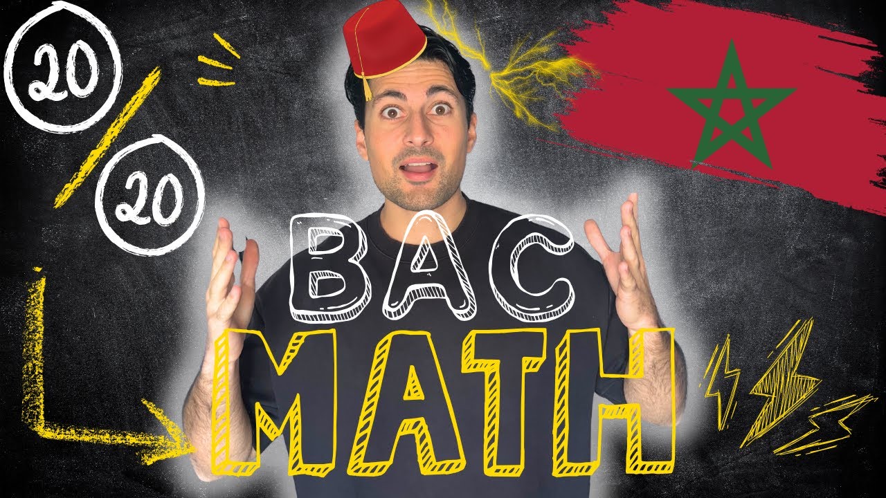 CORRECTION BAC MATHS MAROC 2024, DEVIENS UN MONSTRE DES MATHS EN TERMINALES !!!