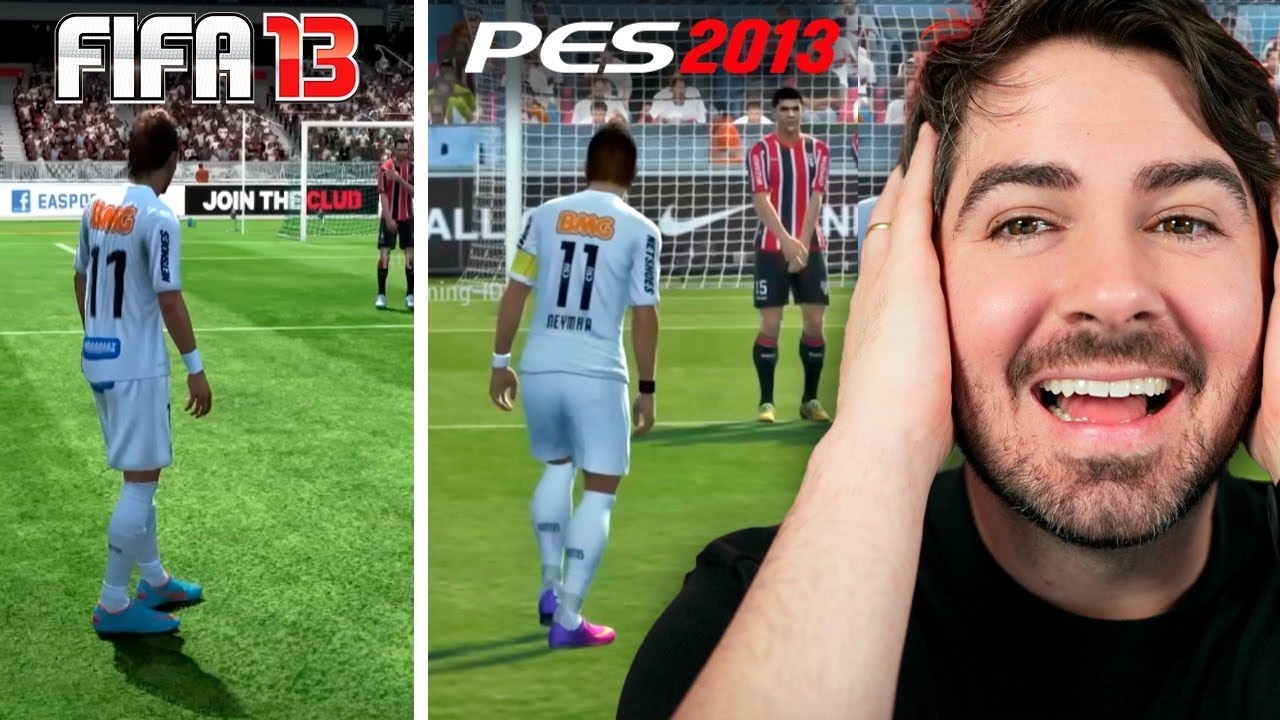 PES vs FIFA! SÓ COBRANÇAS DE FALTA DO NEYMAR DE 2011 A 2024!