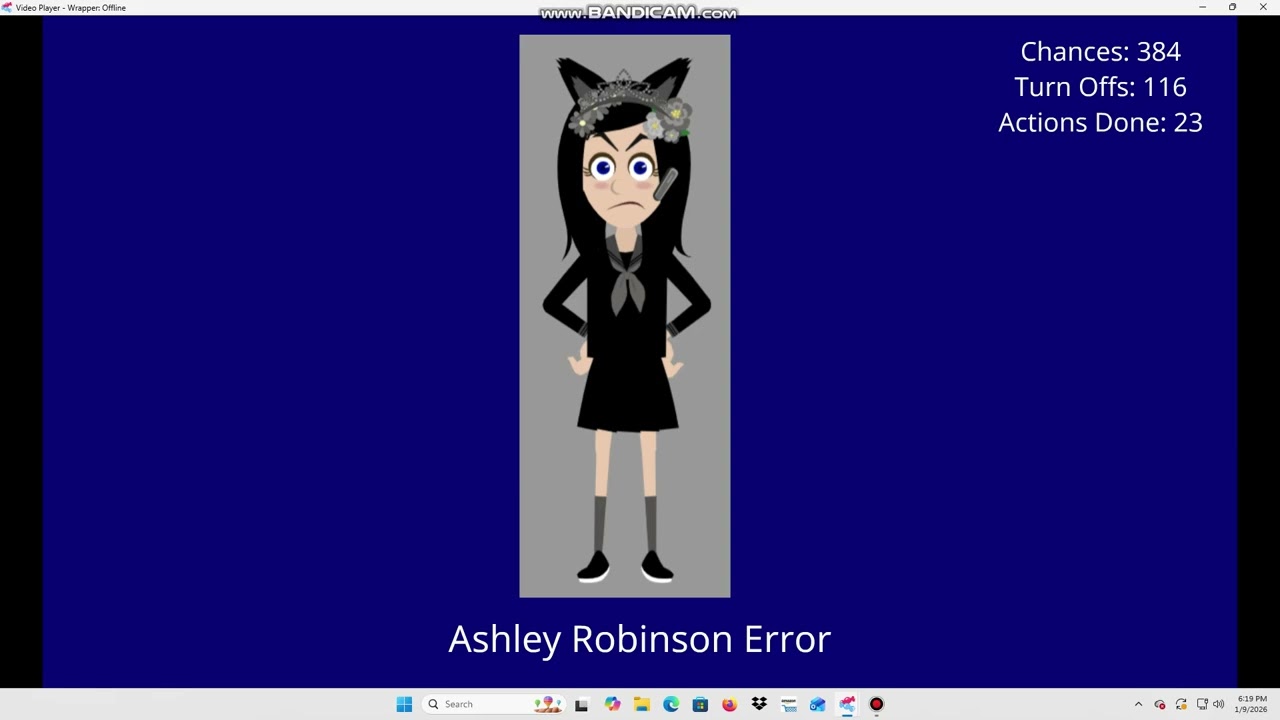 My Massive Longest Ashley Robinson Error (Part 12)