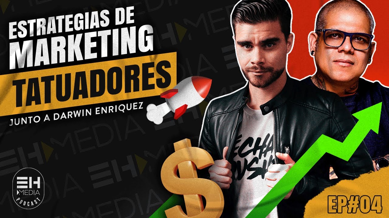 Estrategias de Marketing  de contenidos para tatuadores con Darwin Enriquez | Episode 4