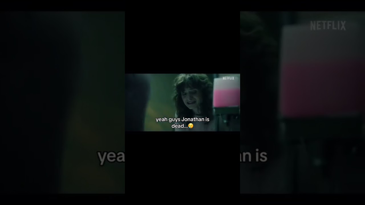 Jonathan noo 😭🥲 #strangerthings #strangerthings5 #jonathan #sad