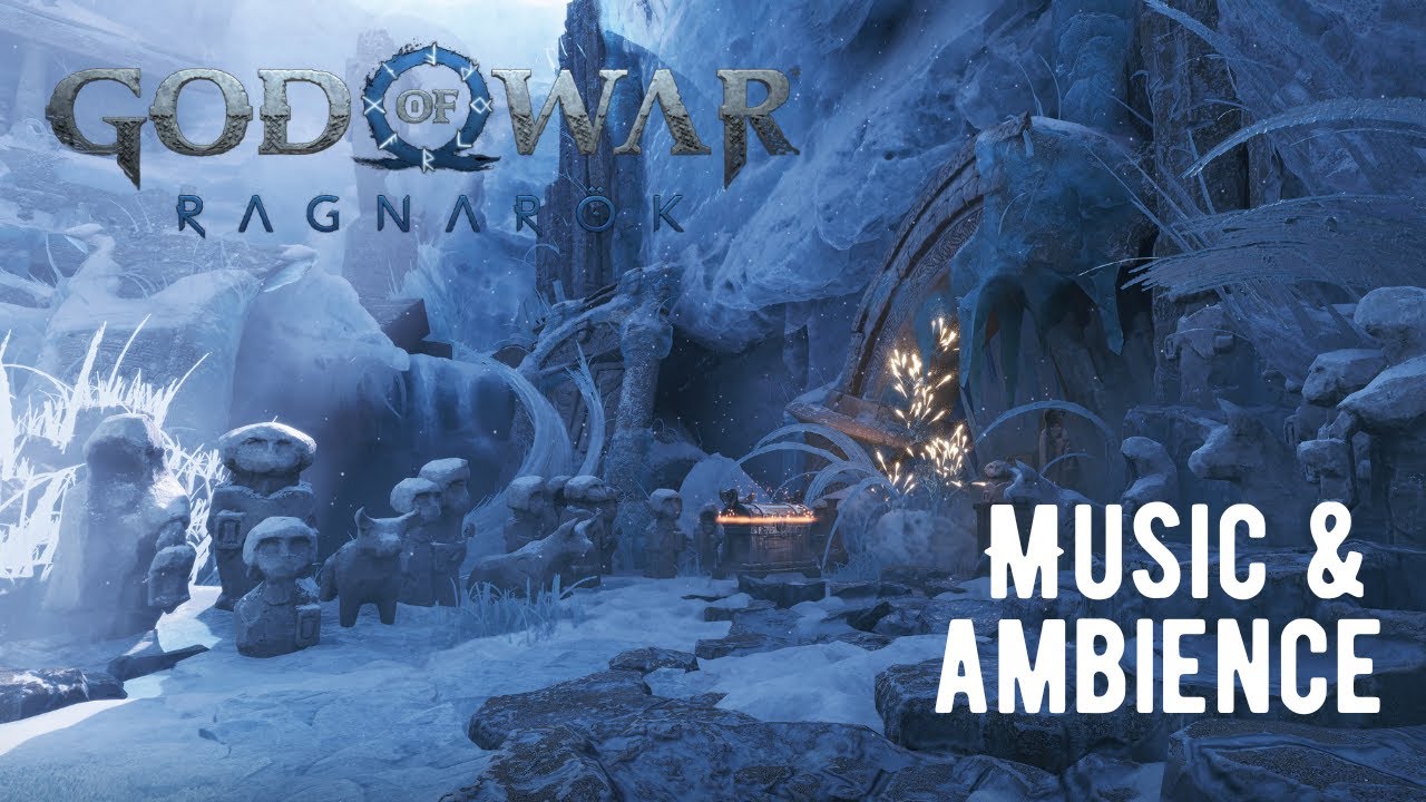 God of War Ragnarok Niflheim Soundscape - Calming Music & Ambience for Studying and Stress Relief