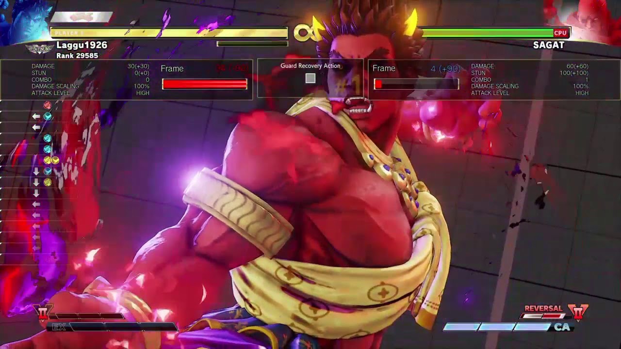 SFV Kage setups option selects