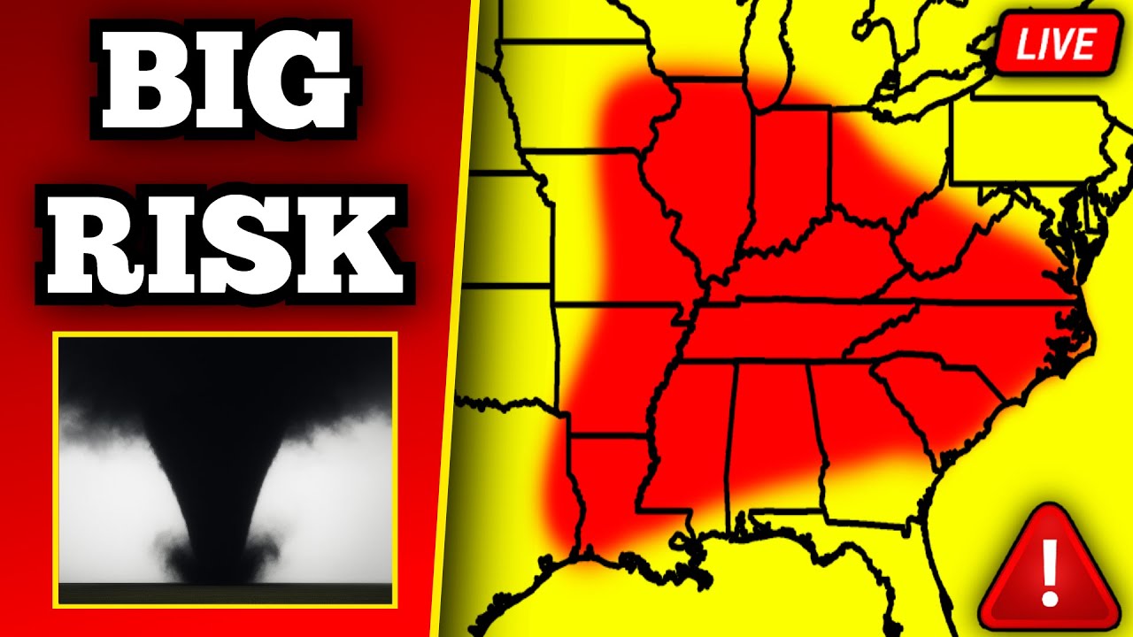 The Tornado Emergency In Huntsville, Alabama, As It Occurred Live - May 20th, 2025