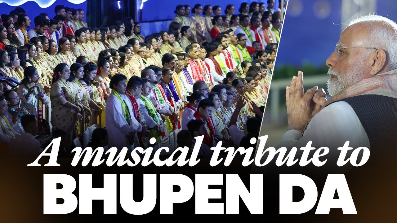 A mesmerising tribute to Bharat Ratna Dr. Bhupen Hazarika on his 100th birth anniversary
