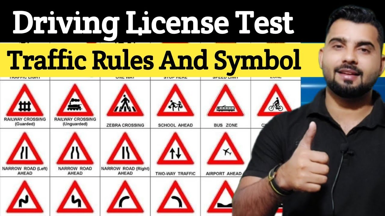 Traffic Symbol 2023,Kuwait Driving Test Computer,Easy Test Driving License Kuwait
