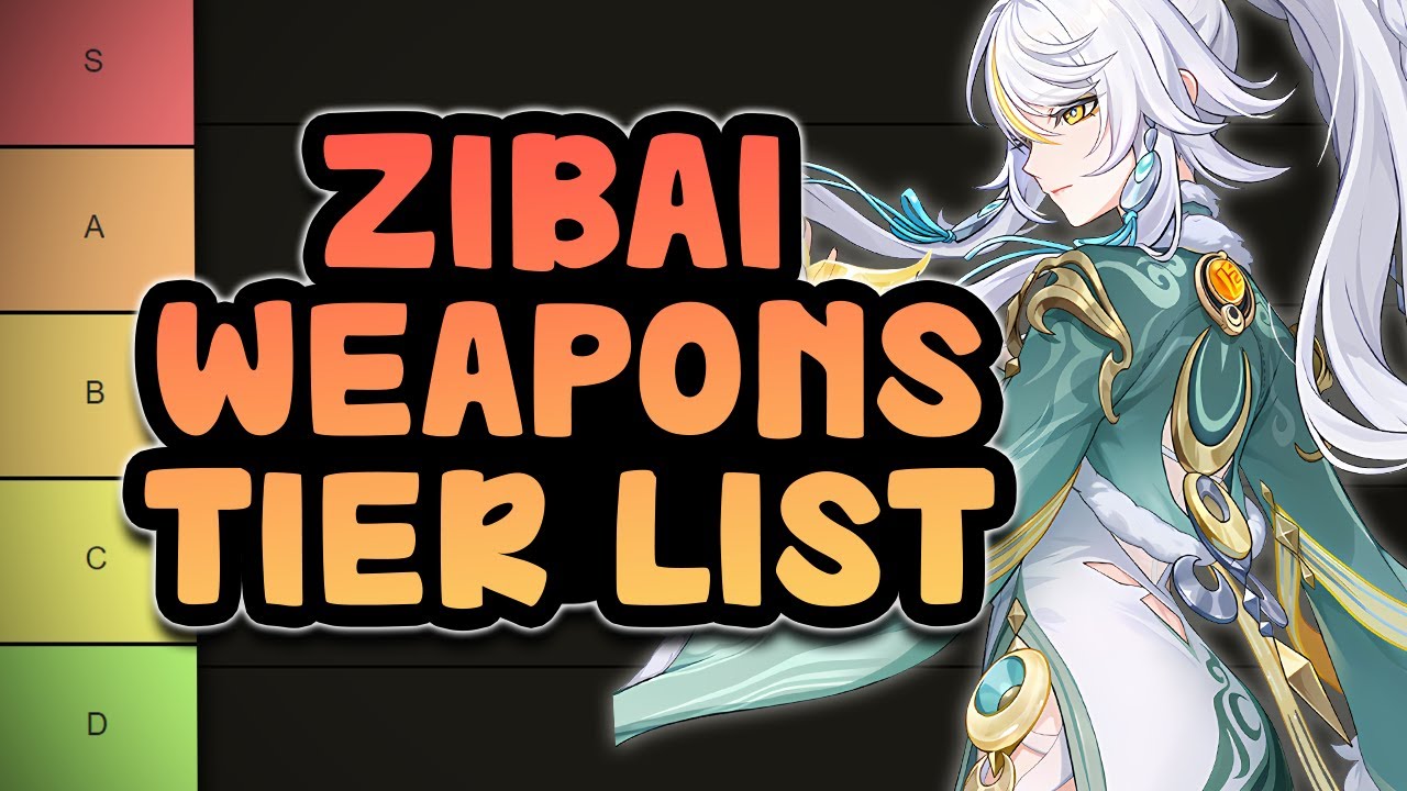 Zibai Weapons (Swords) Tier List | Genshin Impact