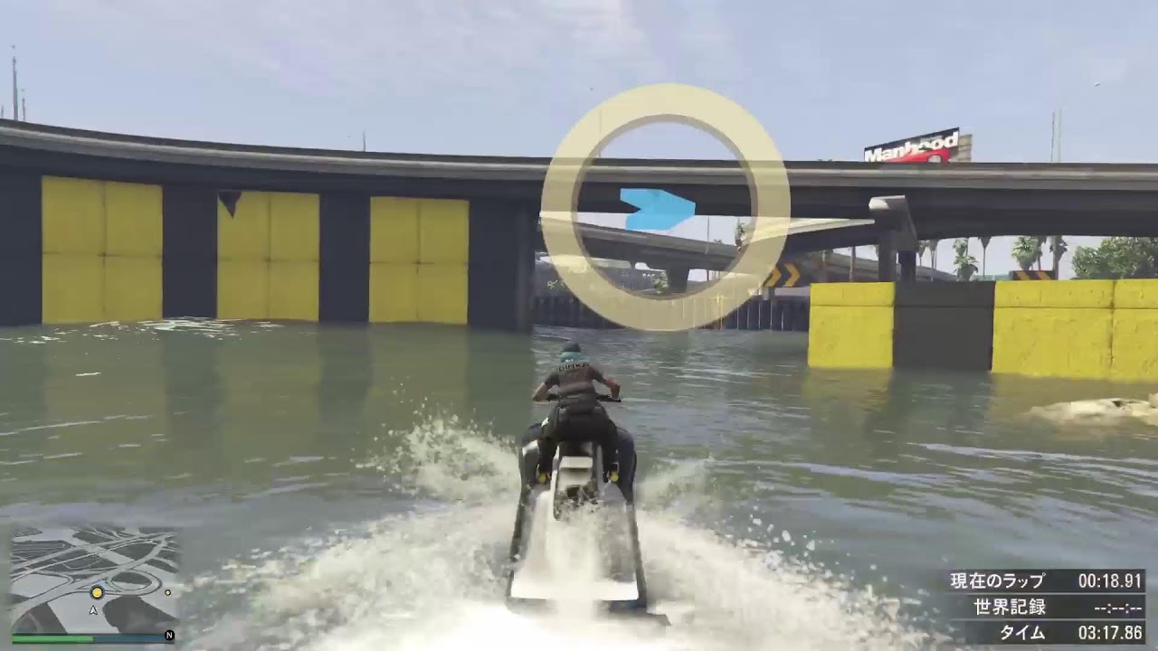 PS4  gta5 　夕飯までアスレチックか鬼畜レース