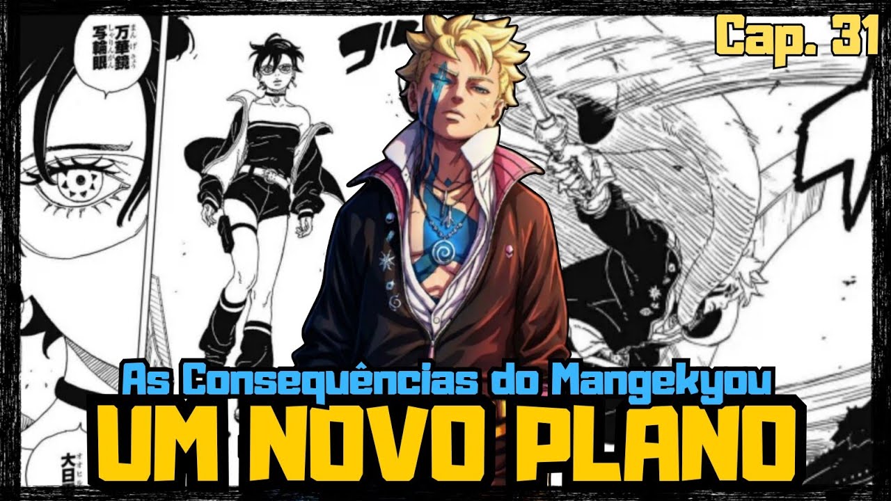 O QUE É SER UM NINJA? AS CONSEQUÊNCIAS DO MANGEKYOU DE SARADA! - Boruto TBV 31
