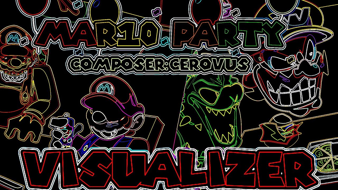 MAR10 PARTY - MARIO'S EVIL RUMORS VISUALIZER