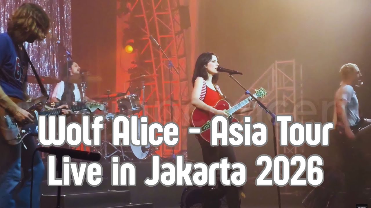 Wolf Alice Live in Jakarta 2026 Full Performance [Asia Tour] #wolfalice #jakarta #indonesia #scbd