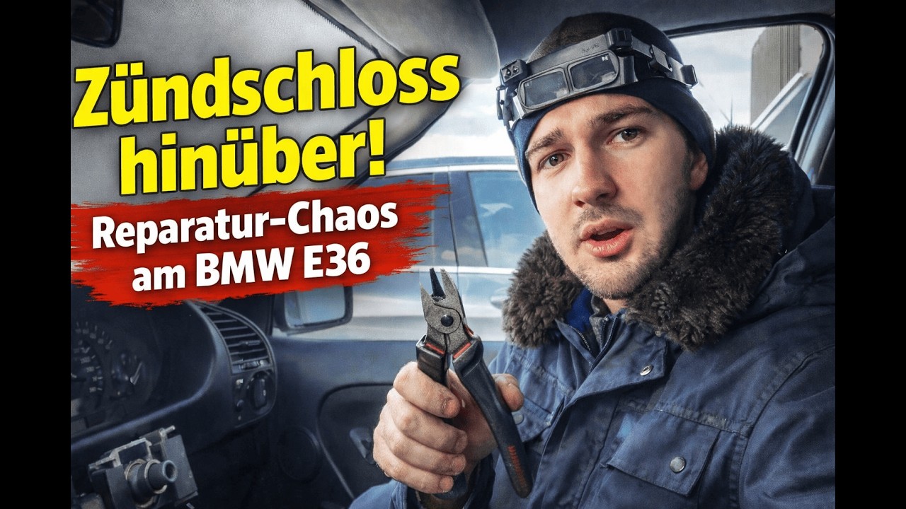 Ich komme nicht mehr weg !? Reperaturchaos am E36- Zündschloss defekt!-
