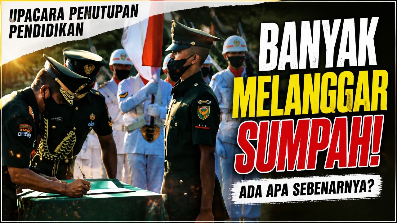 Upacara penutupan pendidikan 