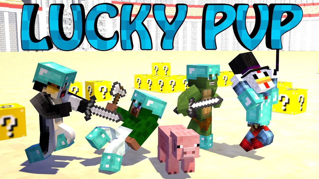 Minecraft | LUCKY BLOCK PVP CHALLENGE - Lucky Block Mod!