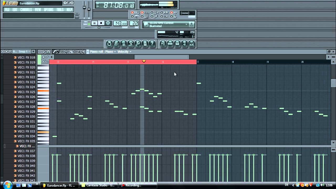DJ Mangoo - Eurodancer (Dj Erhain Cover/Remix) [FL Studio 10]