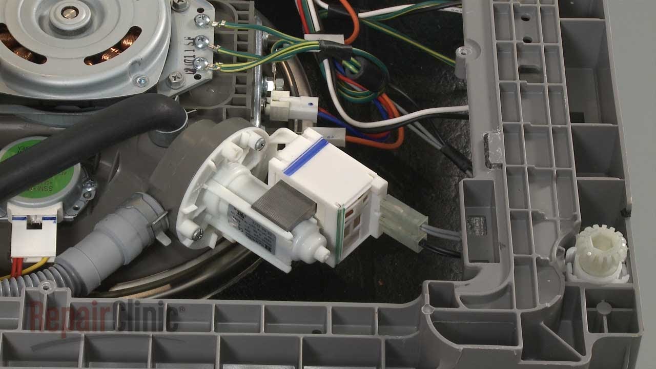 Dishwasher Won't Drain? Drain Pump Replacement #4681EA2002H