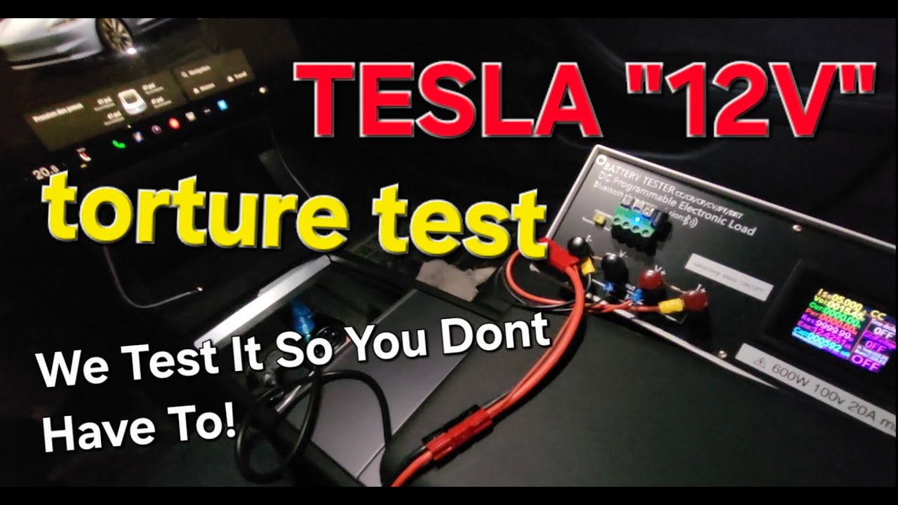Взлом Tesla: ТЕСТИРОВАНИЕ МАКСИМАЛЬНОЙ МОЩНОСТИ розетки 12 В.