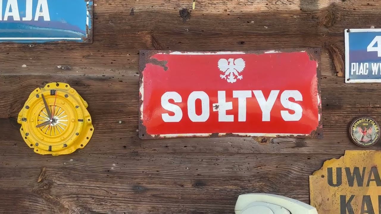 Tablice informacyjne i BHP kolekcja sołtysa Zenka