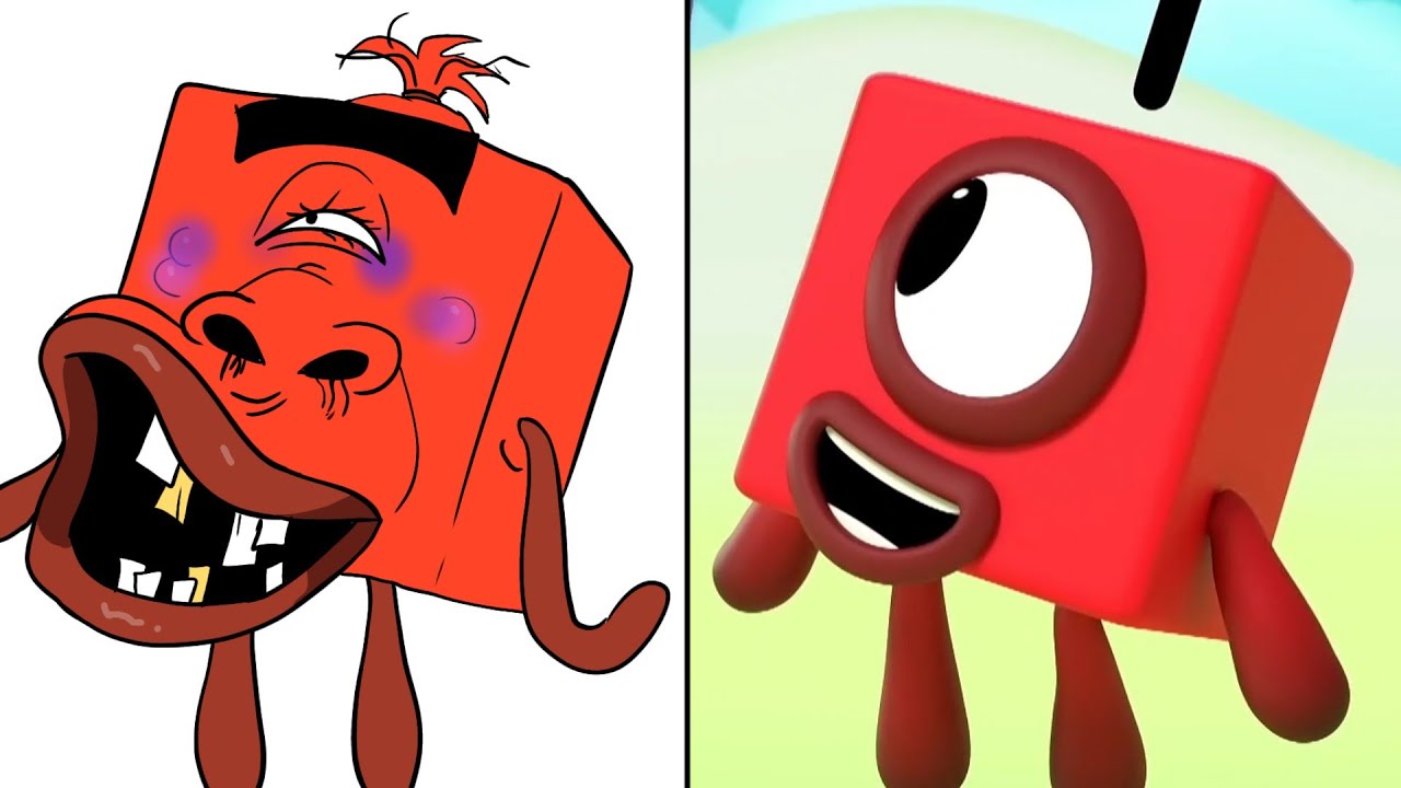 Numberblocks - Pattern Palace Drawing Memes | Funny Number Blocks
