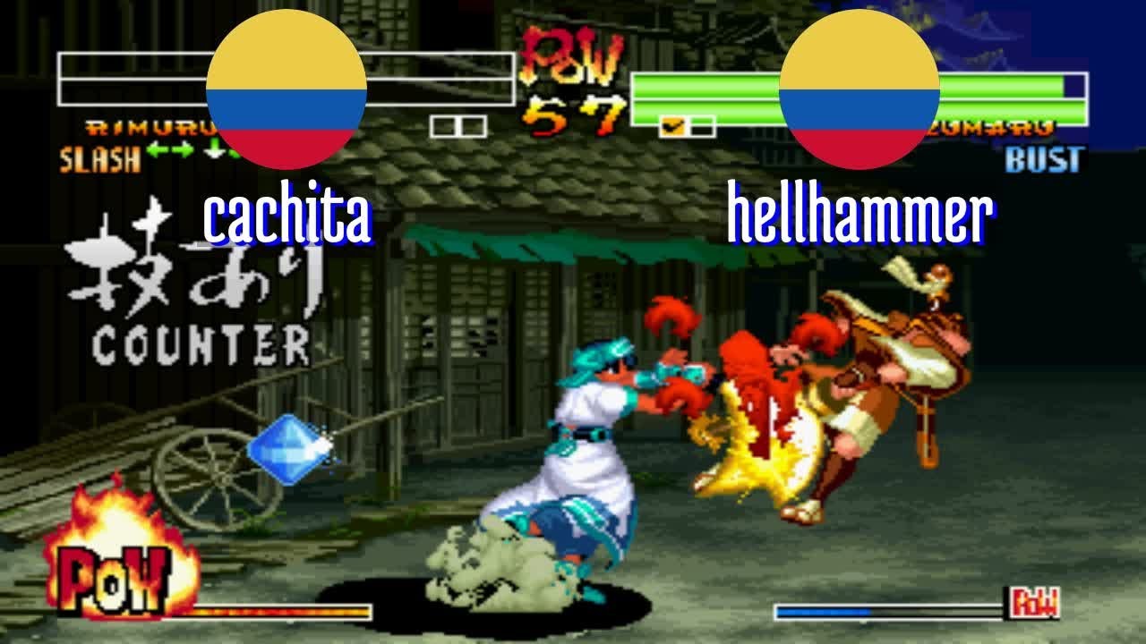 FT5 @samsho4: cachita (CO) vs hellhammer (CO) [Samurai Shodown IV Fightcade] Feb 23