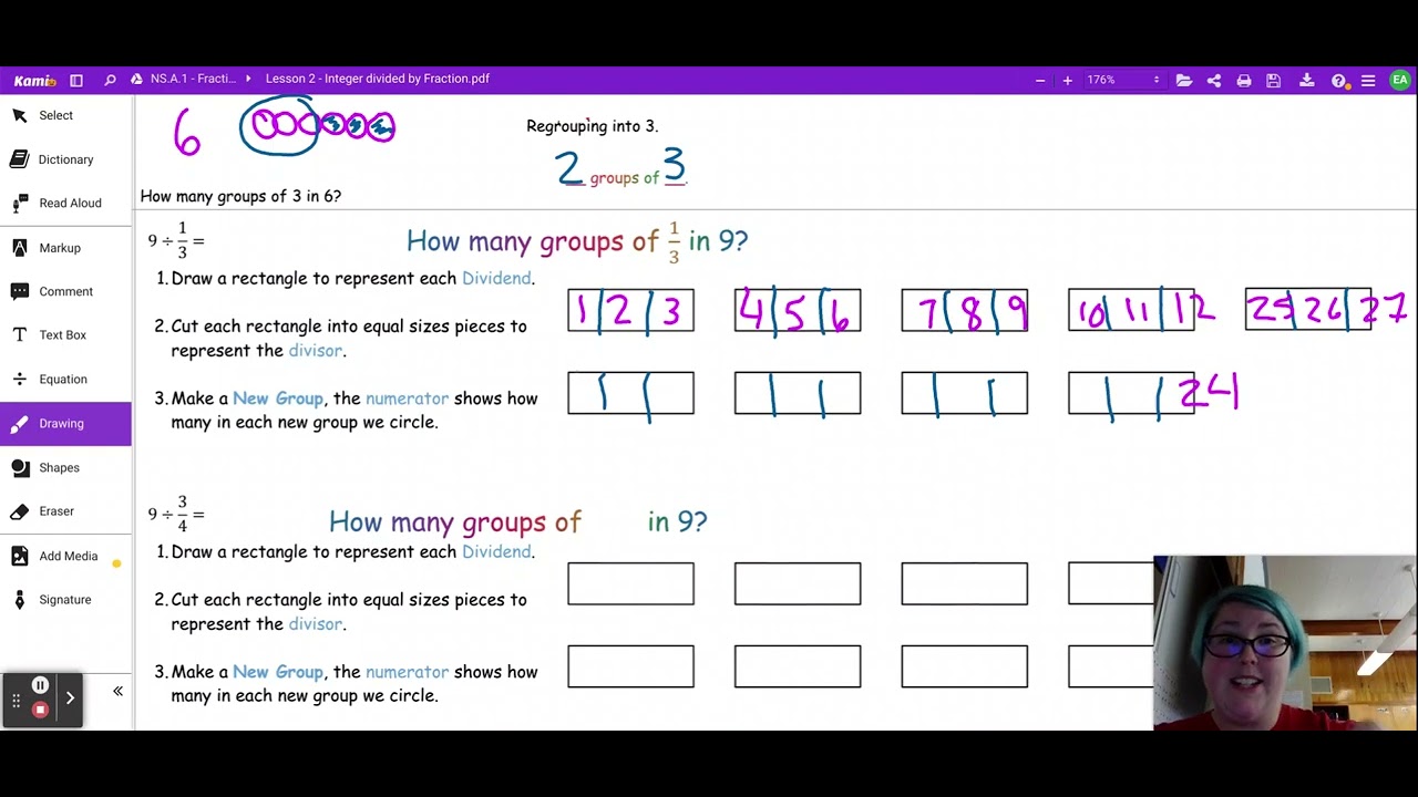 Lesson 3 Integer Divided by Fraction