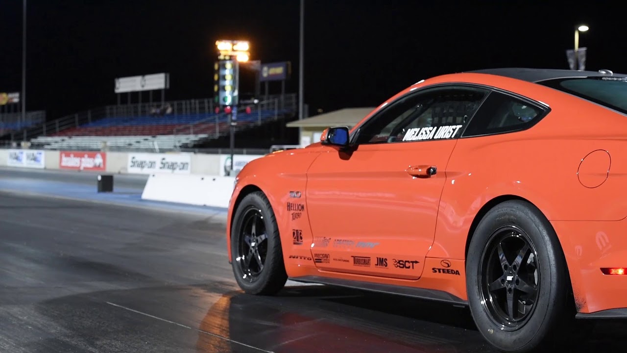 Melissa Urist of Hellion Turbo makes some hits at Street Car Takeover in Denver