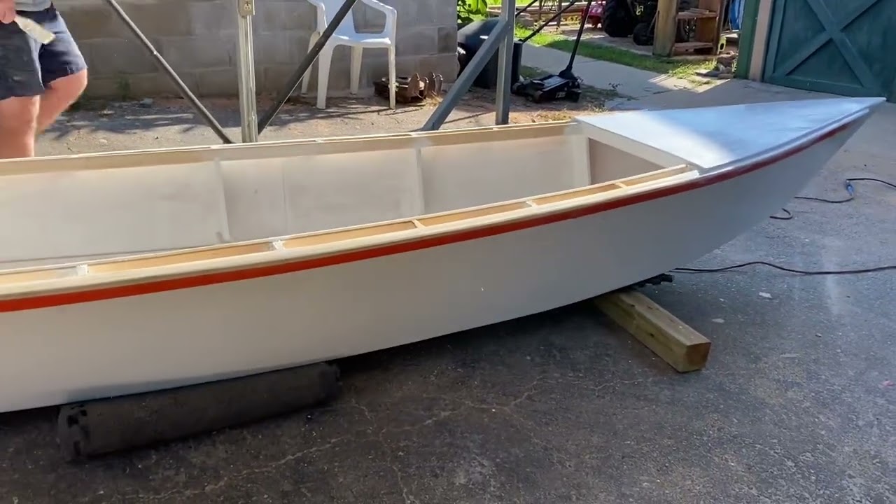 Fishing days are in the future with our new boat