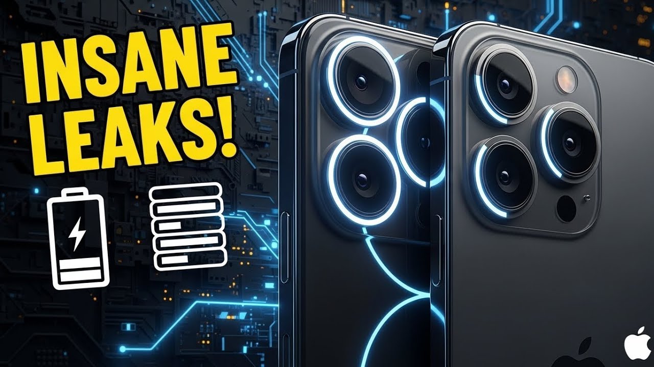 Утечка информации о новом iPhone 18 Pro Max 📱 10-кратный оптический зум + 2 ТБ + батарея 5200 мАч!