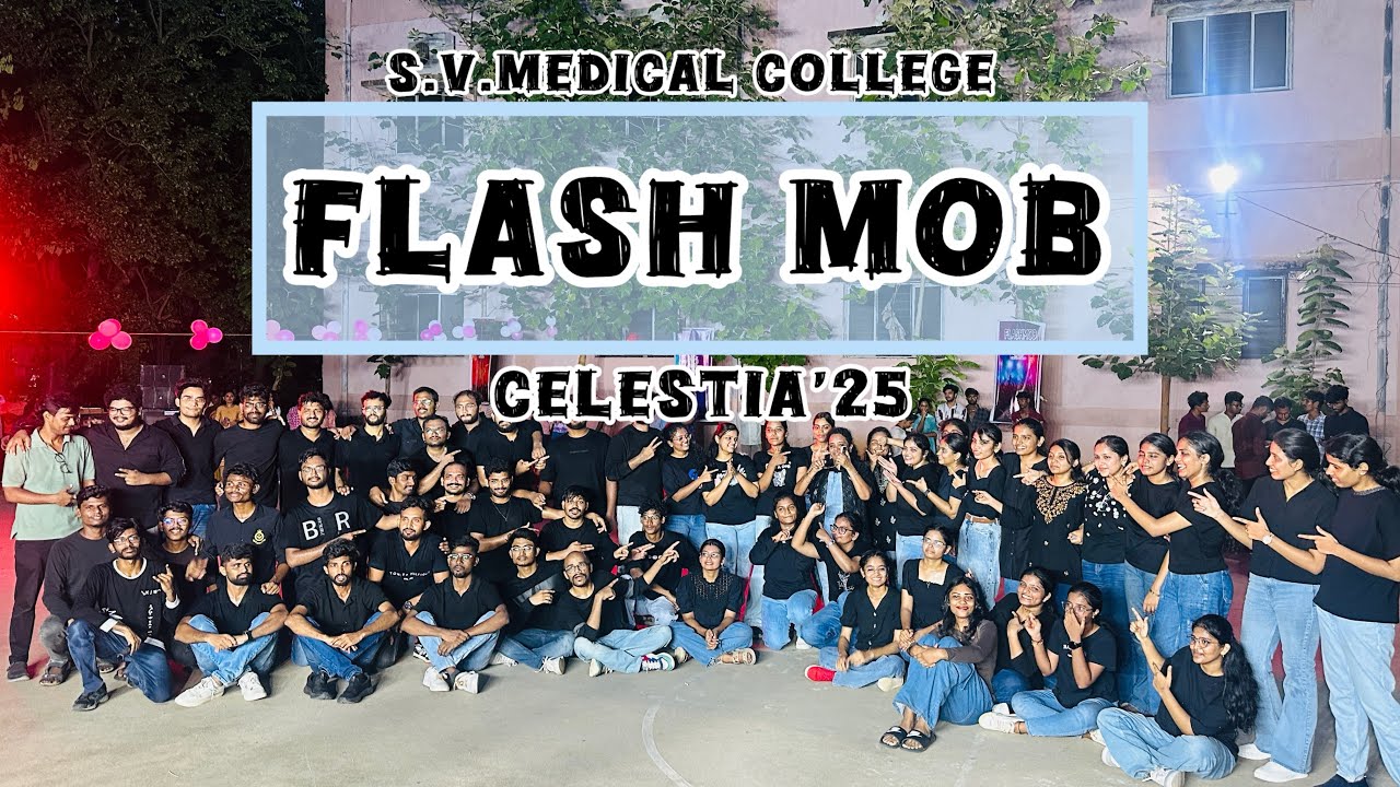 FLASH MOB💥💥 | Medical college fest | CELESTIA’25