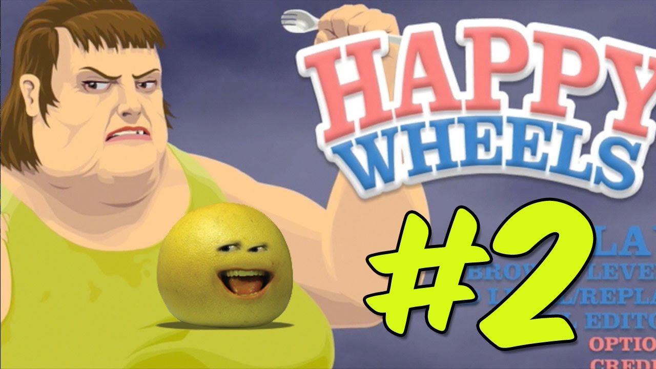 JET PACK PUNK! - Grapefruit Plays Happy Wheels #2