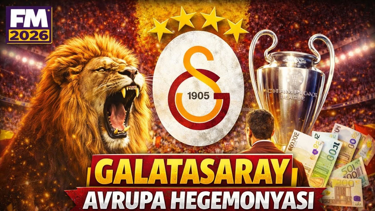 Football Manager 2026🟡🔴Galatasaray #1 