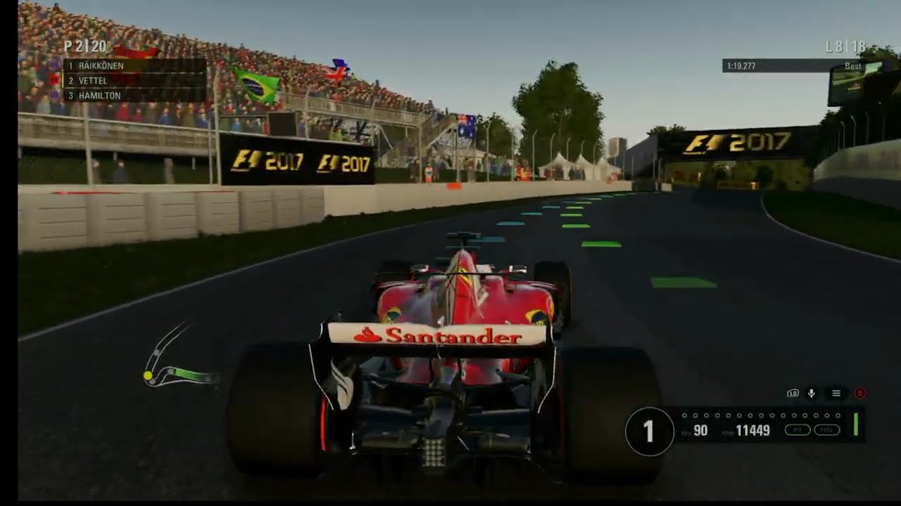 F1 2017 Quick Race.