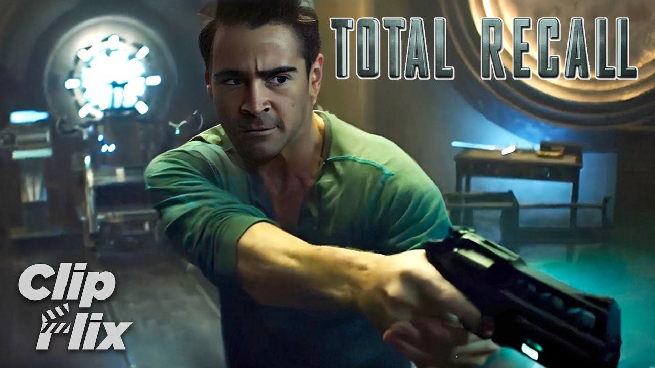 Killing 20 Troops | Total Recall (2012) (3/12) | Colin Farrel, Kate Beckinsale | ClipFlix Indonesia