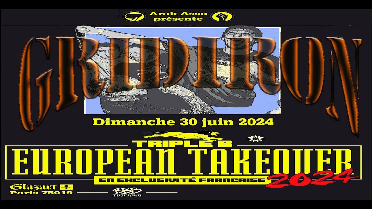 GRIDIRON (Us) Live Paris @ Le Glazart 30 06 2024