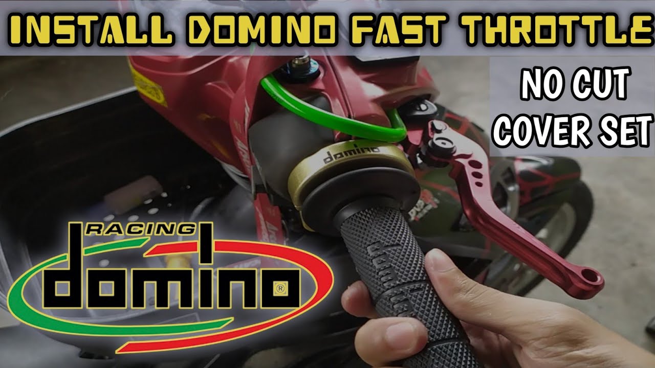 Domino Fast Throttle Lc 135 V1 ||universal || Install 2 cable in 1 cable