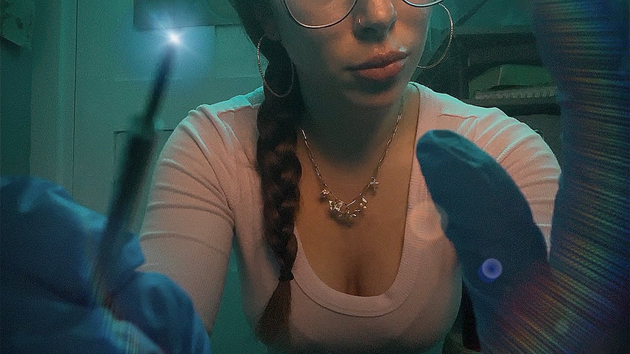 ASMR ear piercing roleplay👂(realistic)