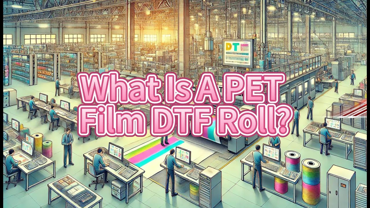 What Is A PET Film DTF Roll? A3 PET Film Manufacturer, Film DTF Factory, China