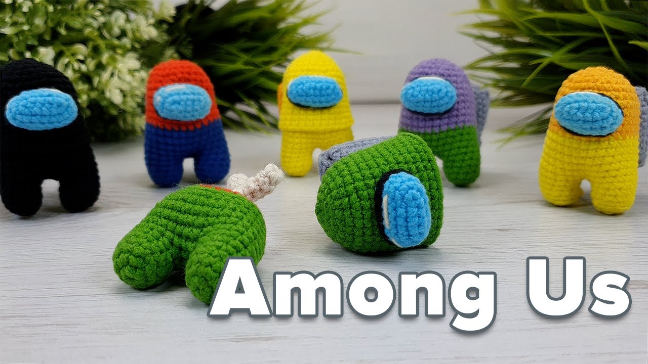 🛸Among Us Crewmate Amigurumi Tutorial | Free Crochet Pattern | Easy Amigurumi | For Beginer CROCHET