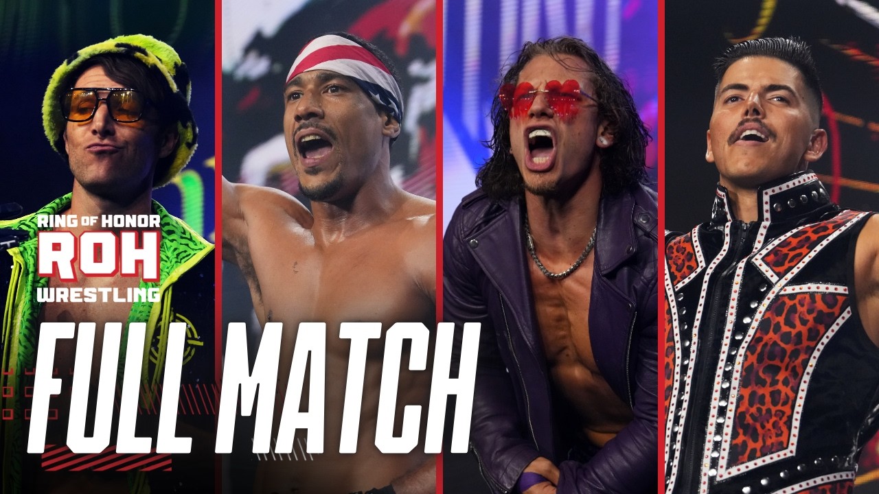 FULL MATCH Angelico vs. AR Fox vs. Sammy Guevara vs. Ace Austin | ROH World TV Title 4-Way | #ROH TV