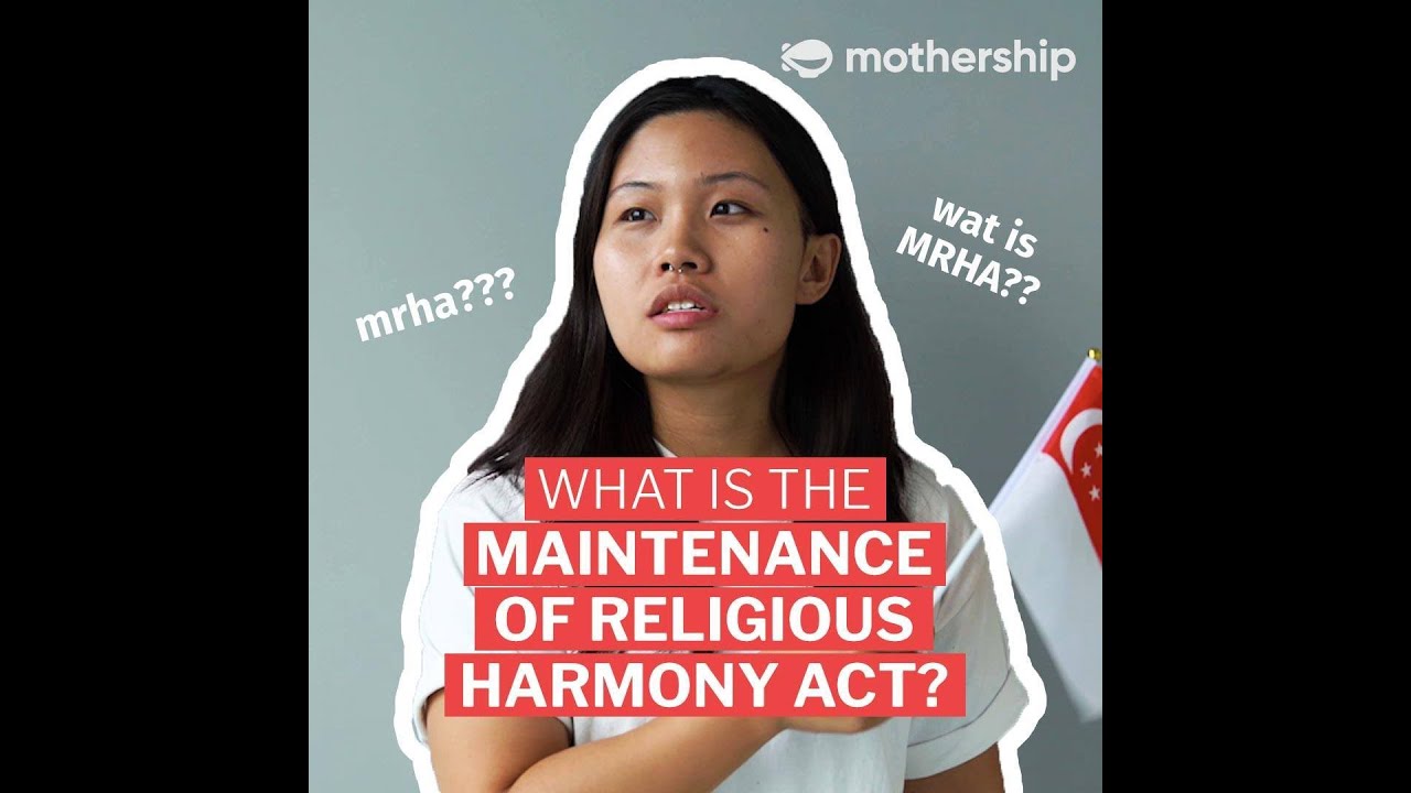 What is the Maintenance of Religious Harmony Act?