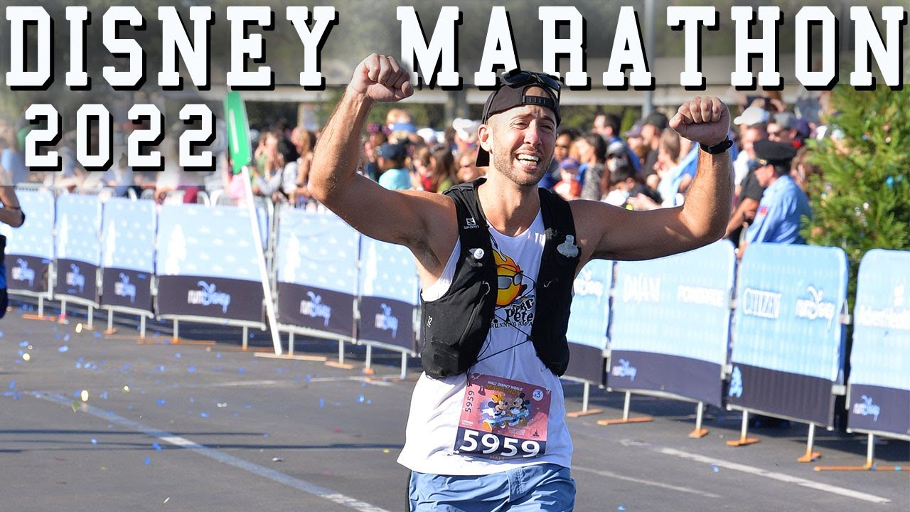 I Ran My First Marathon | Disney Marathon 2022