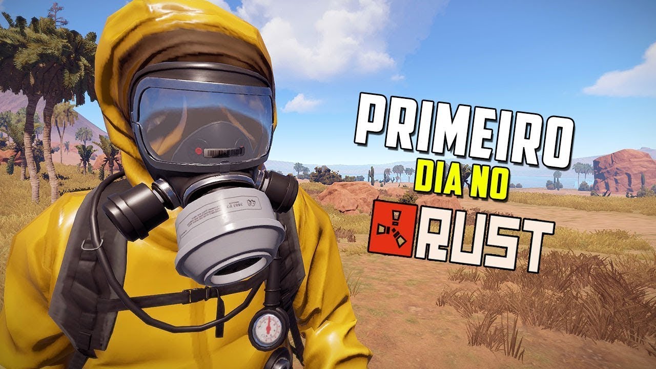 🔥 INICIANTE NO RUST: MEU PRIMEIRO DIA SOBREVIVENDO NESSE MUNDO BRUTO! 🔥
