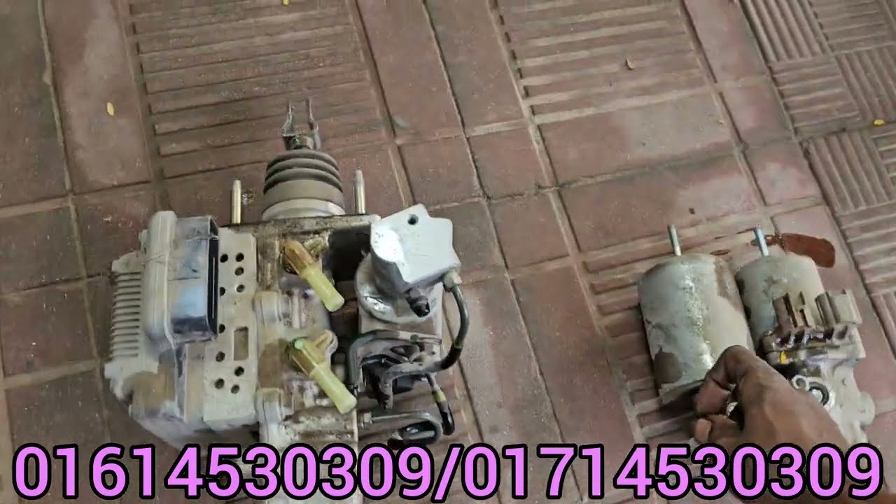 Toyota Axio Fielder Hybrid 2014 Not Working The Brake Booster & ABS Pump Motor & Problem FindOut EP2