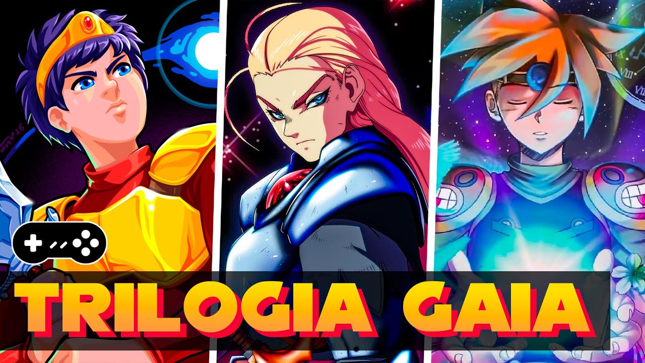 A TRILOGIA PERDIDA DO SUPER NINTENDO! - Trilogia Gaia // Soul Blazer // Terranigma