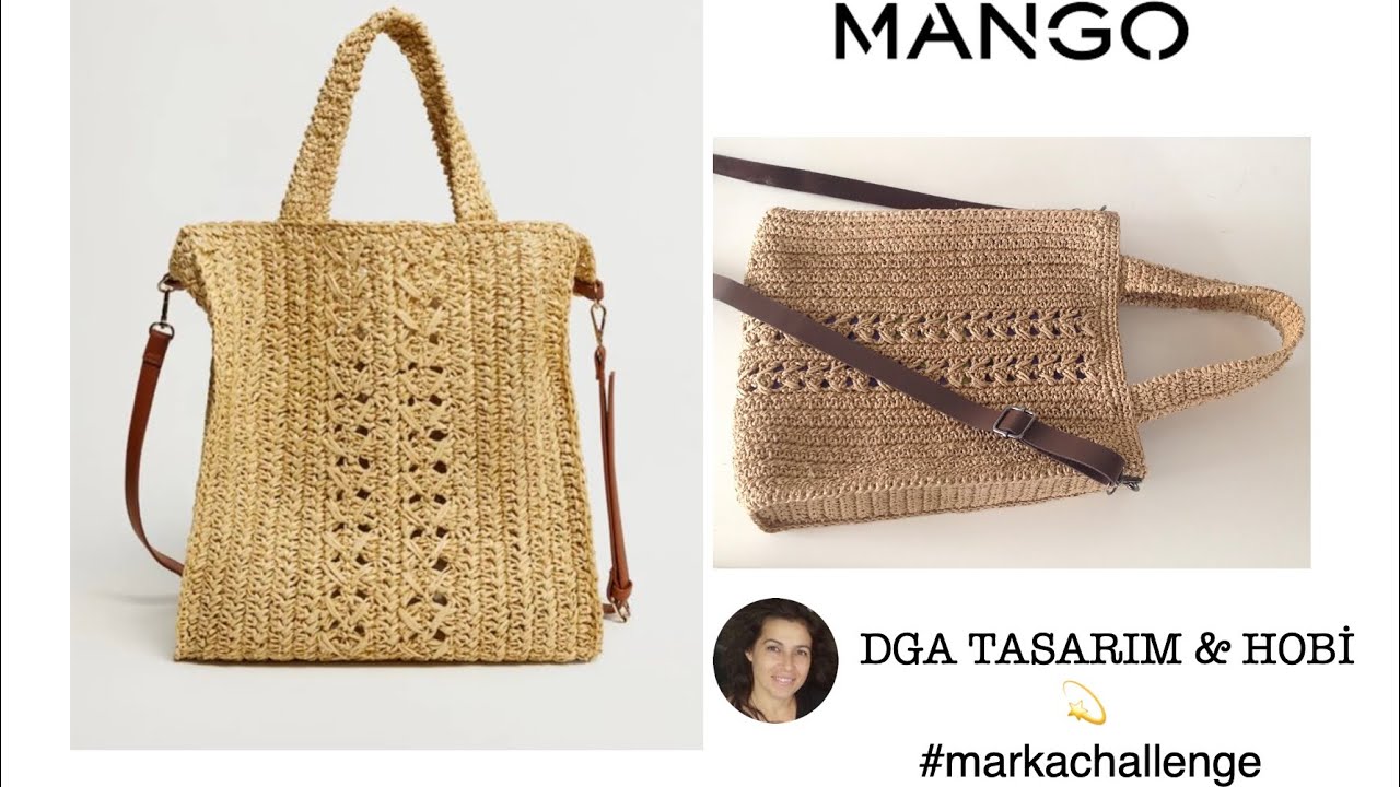 MANGO Çanta Modeli Yapımı! | #markachallenge | #crochet #totebag #diy #handmade #knitting #amazing