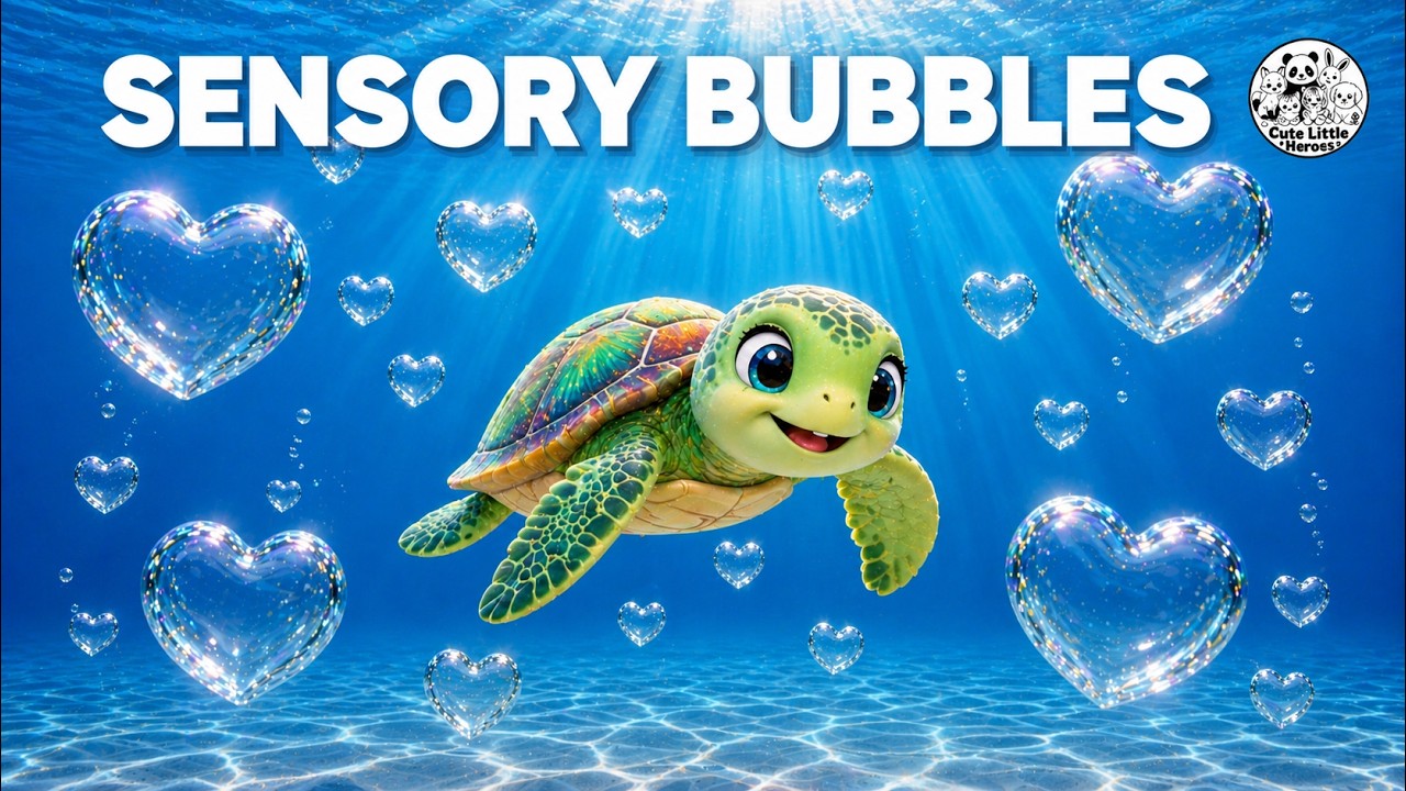 Sensory Bubbles & Calming Classroom Music | Autism & ADHD Support
