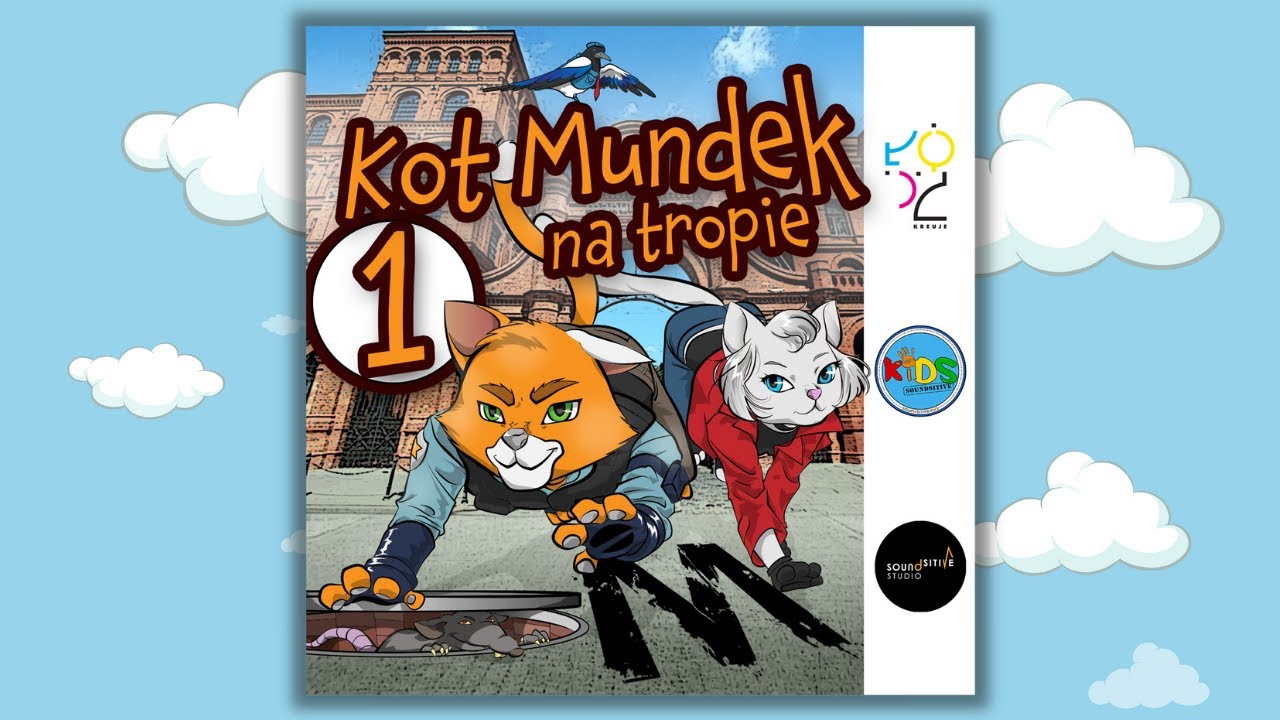 😺 KOT MUNDEK NA TROPIE - odc. 1 | słuchowisko dla dzieci | bajka o kocie